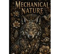 Mechanical Nature: 30 Intricate Steampunk Animals, Flowers & Forests to Color: An Adult Coloring Book Featuring Beautiful Clockwork Wildlife, Botanical Machines & Fantasy Nature Designs