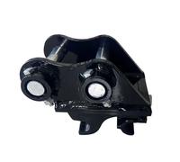 Mechanical Quick Coupler for Excavators | Quick Change Hitch for 3 Ton Mini Diggers | Alloy Steel Attachment for Rakes/Buckets/Augers | 92mm Span Length