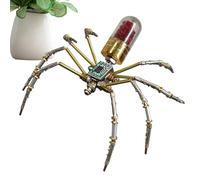 Mechanical Spider 3.94 X 4.33 X 1.57 Pulgadas | 3D Mechanical Metal Handmade Activities | Spider Model Puzzle,for Classroom School Party Activities Leisure Home Family Time Holiday Festival Friends