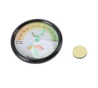 Mechanical Thermometer Hygrometer, Mini Dial Gauge for Reptile Terrarium
