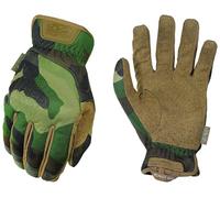 Mechanix Wear Guantes FastFit Woodland Camo con pantalla táctil — Pequeña (Camuflaje)