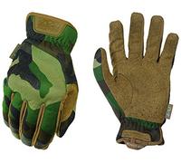 Mechanix Wear - FastFit Woodland Camo Touch Screen Guantes (X-Large, Camuflaje)
