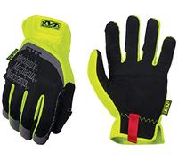 Mechanix Wear Guantes FastFit® E5 (X-Grande, Negro/Amarillo fluorescente)