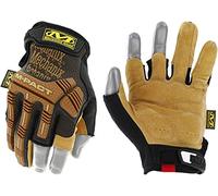 Mechanix Wear Leather M-Pact Framer Guantes, (Medium, Marrón/Negro)