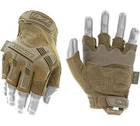 Mechanix Wear - M-Pact Fingerless Coyote Guantes (Medio, Marrón)