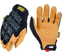 Mechanix Wear - Material4X Guantes Originales (Pequeño, Negro/Marrón)