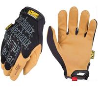 Mechanix Wear - Material4X Original Guantes (XX-Large, Negro/Marrón)