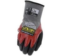 Mechanix Wear SpeedKnit S27DQ58, Cut Resistant Safety Gloves, Red - XXLarge | ANSI A7 cut-resistant double dipped nitrile, waterproof, chemical & oil resistant; for offshore & petrochemical settings