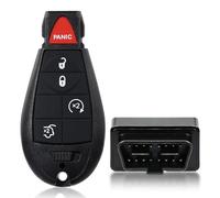 MechanMagic Kit de repuesto para llavero de bricolaje para Jeep Commander 2008-2010 Grand Cherokee 2008 2009 2010 2011 2012 2013 control remoto de entrada sin llave M3N5WY783X IYZ-C01C 433 MHz