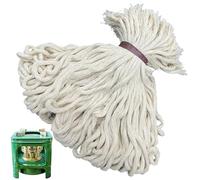 Mechas de algodón de 100 Uds., mechas de 17, 3 pulgadas para lámparas de aceite, estufa de queroseno, estufa de Camping, mecha de lámpara de aceite