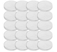 Mechas de lana resistentes al calor para chimeneas de mesa, juego completo de 20 piezas