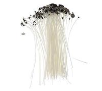 Mechas de vela naturales respetuosas con el medio ambiente, con núcleo de algodón para hacer velas, 50 unidades, resistentes y prácticas, procesamiento atractivo