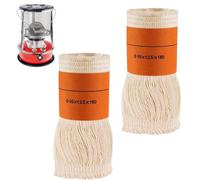 Mechas para Estufa De Queroseno,2 PCS Núcleo de Estufa de Queroseno,2 PCS Núcleo De Calentador De Fibra De Vidrio,Núcleo De Reemplazo De Horno De Queroseno,para Calentador de Queroseno