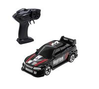 MechEdu Coche teledirigido 1:64, 2,4 GHz RC Drift Car 4WD, ajuste preciso de la dirección Mini RC coche de carreras, coche de deriva de escritorio, RTR, vehículo interior y exterior