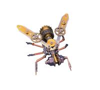 MechEdu Juego de 127 piezas de rompecabezas de insectos de metal, modelo 3D de abejas mecánicas, un regalo para entusiastas de la modelización y coleccionistas