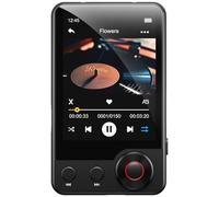 MECHEN Reproductor MP3 de 128 GB con Bluetooth 5.3, Audio Dual, Pantalla táctil de 2,4 Pulgadas, función de búsqueda Disponible, Rueda de Desplazamiento, vídeo, Radio FM, grabadora (D53)