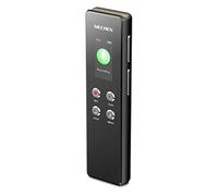 MECHEN V01 - Grabadora de Voz de 128 GB, Grabación con un Solo Toque, Protección con Contraseña, Reducción Automática del Ruido, para Entrevistas, Clases, Reuniones (128, GB)