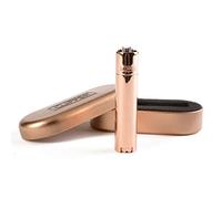 Mechero Clipper Acero Rose Gold. Nuevo en caja.