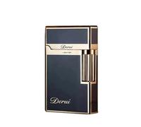 Mechero de gas de lujo de metal, recargable/recargable. Estilo empresarial