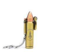 Mechero de gas de lujo de metal, recargable/recargable. Retro/vintage.