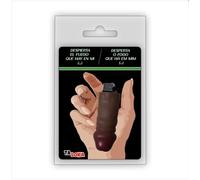 MECHERO EN FORMA DE PENE COLOR MULATO (RECARGABLE 100%) CON FRASES DIVERTIDAS