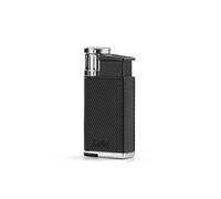 Mechero-Encendedor Colibri-Evo-en metal -llama Jet a prueba de viento, para cigarrillos y puros. Recargable. Funciona con gas butano (no incluido). Se envía en estuche de regalo. Dos años de garantía.