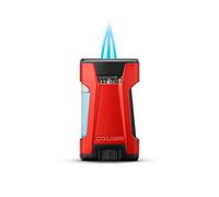 Mechero-Encendedor Colibri-Rebel-en metal-llama Jet a prueba de viento, para cigarrillos y puros. Recargable. Funciona con gas butano(no incluido). Se envía en estuche de regalo. Dos años de garantía.