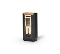 Mechero-Encendedor Colibri-Slide-en metal- Doble llama a prueba de viento-Llama Jet, para cigarrillos y puros.Funciona con gas butano(no incluido). Se envía en estuche de regalo. Dos años de garantía.