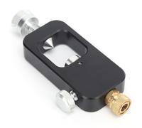 MechKit Adaptador de Buceo Convertidor de Botella Grande a Botella pequeña de 8 mm de para Equipos de Buceo Aluminio de aviación Negro 6061 Ligero Fácil de Transportar