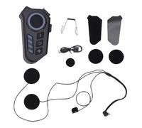 MechKit Altavoz para Casco de Motocicleta Auriculares inalámbricos con Sonido estéreo Bluetooth 5.4 con reducción de Ruido Respuesta automática Llamada Control de música IP68