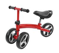 MechKit Bicicleta de Equilibrio para bebés Sin Pedal Andador para Bicicleta para niños pequeños con 3 Ruedas para niños de 1 a 6 años Diseño esférico Lindo Marco de aleación de (Roja)