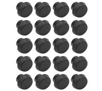 MechKit Billiard Cue Bottom Cover Rubber Plug Protection Pad 20 pcs Durable Flexible Tail Pole Cover for Billiards Lovers Accessories