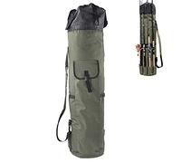 MechKit Bolsa de Almacenamiento para caña de Pescar Nylon Portátil Multifunción Reversible Cremallera Herramientas para Aparejos al Aire para entusiastas de la Pesca y Pescadores