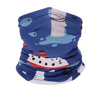 MechKit Bufanda Facial para niños, Polaina para el Cuello, protección Solar, protección UV, Tela Suave y Transpirable para Deportes al Aire, Correr, Ciclismo, Pesca, Verano (Océano)