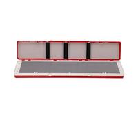 MechKit Caja de Flotador de Pesca Multifuncional 3 en 1 de 3 Capas Caja de Almacenamiento portátil para sedal Caja de Aparejos para Pescadores Esponja de plástico Material EVA 750 (Roja)