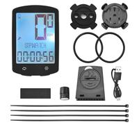 MechKit Computadora inalámbrica para Bicicleta con cadencia USB Recargable multifunción Pantalla de Alta claridad IPX6 Velocímetro de Bicicleta a Prueba de Agua Odómetro para (5 Langue)