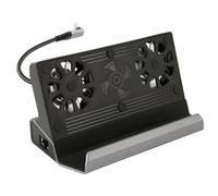 MechKit for Steam Deck Docking Station 10 in 1 for Rog Ally Dock with 5 USB 3.0 2.0 Dual Cooling Fan HD Multimedia Interface 4K At 60Hz 100W Charging