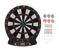 MechKit Juego de diana electrónica profesional, máquina de dardos, contador automático de puntuación PP para fiestas familiares y oficina
