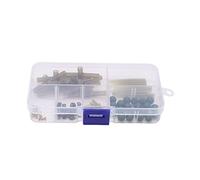 MechKit Kit de Curvas Laterales antimangas, 71 Piezas, 7 Juegos de giratorios duraderos, Accesorios de Pesca de Carpa, diseño en Forma de T, fácil de Usar, para ríos, Lagos,