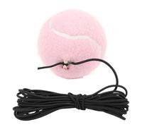 MechKit Pelota de Entrenamiento de Tenis Cuerda, Pelotas de Entrenamiento de Tenis, Herramienta de Entrenamiento Deportivo de autopráctica para Actividades al Aire (Rosa)