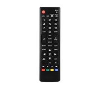MechKit Reemplazo de Control Remoto AKB73715603 42PN450b 47lN5400 50ln5400 50PN450b TV Material ABS Duradero Control Remoto Universal para TV Negro 17 cm