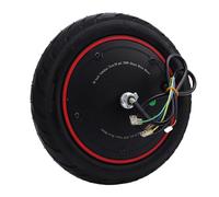 MechKit Rueda del Motor del Cubo de E-Scooter para Xiaomis MI4 Pro, 36V 350W 10 Pulgadas Scooter Eléctrica Motor de Tracción de Rueda Delantera Tranquila con Neumático