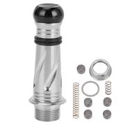 MechKit Soporte de Carrete de Pesca Anticolisión Aleación de Aluminio Carrete de Pesca Brazo de Equilibrio para Carrete Giratorio Diseño ergonómico Ligero y Duradero para Pesca de (Plata Negro)