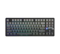 MechLands Aula F87 PRO V2 - Teclado inalámbrico para gaming con batería de 10000 mAh, consulta 8K, SOCD/MT/TGL, BT/2,4 GHz/USB, teclado mecánico TKL intercambiable en caliente con Creamy Gasket y RGB