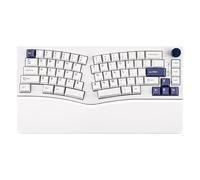 MechLands Feker Alice80 - Teclado mecánico ergonómico de 68 teclas, programable QMK y VIA, teclado para juegos con cable con junta cremosa, intercambiable en caliente, acolchado de 5 capas, NKRO, RGB