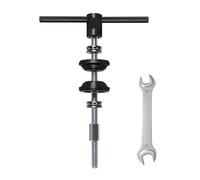 MECHURA Extractor de Engranaje Herramienta de instalación y Extractor rodamientos for Bicicleta, Juego prensas for Ruedas/bujes pedalier, Kit reparación Cuadros BB Axis Soft Tail(Basic Tool-Black)