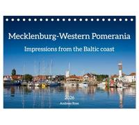 Mecklenburg-Western Pomerania. Impressions from the Baltic coast (Desk Calendar 2026 DIN A5 landscape), CALVENDO 12 Month DeskCalendar: Beauties in the country of the Baltic coast