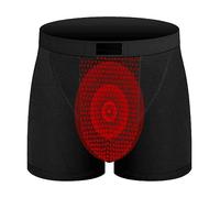 MECKOZ Ropa Interior de Aumento para Hombre Modal Health Energy Boxer Briefs Tourmaline Magnetic Therapy Pantalones Energéticos Hombre Paquete de 5(5XL)