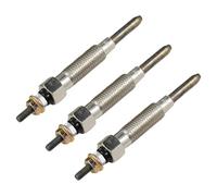 Meckparts 3 bujías incandescentes 32A6603102 32A66-03102 compatibles con Mitsubishi Engine S4S S3L S3L2 S4L compatible con tractores compactos Mahindra 2015 compatible con excavadoras compactas Terex