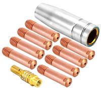 Mecmbj Boquillas Consejos de Contacto, para 15AK Torch Gun Soldadora 1.0MM